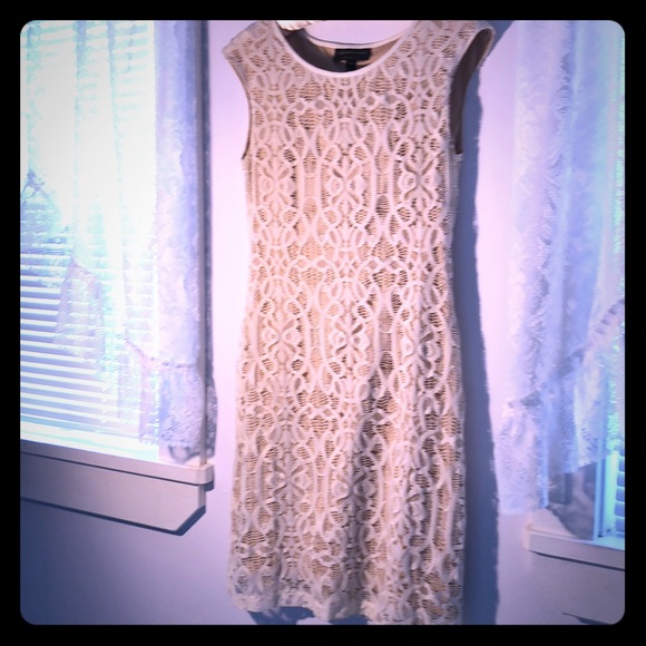 connected apparel Dresses & Skirts - White Lace Dress 6 connected apparel Dresses & Skirts - White Lace Dress 6